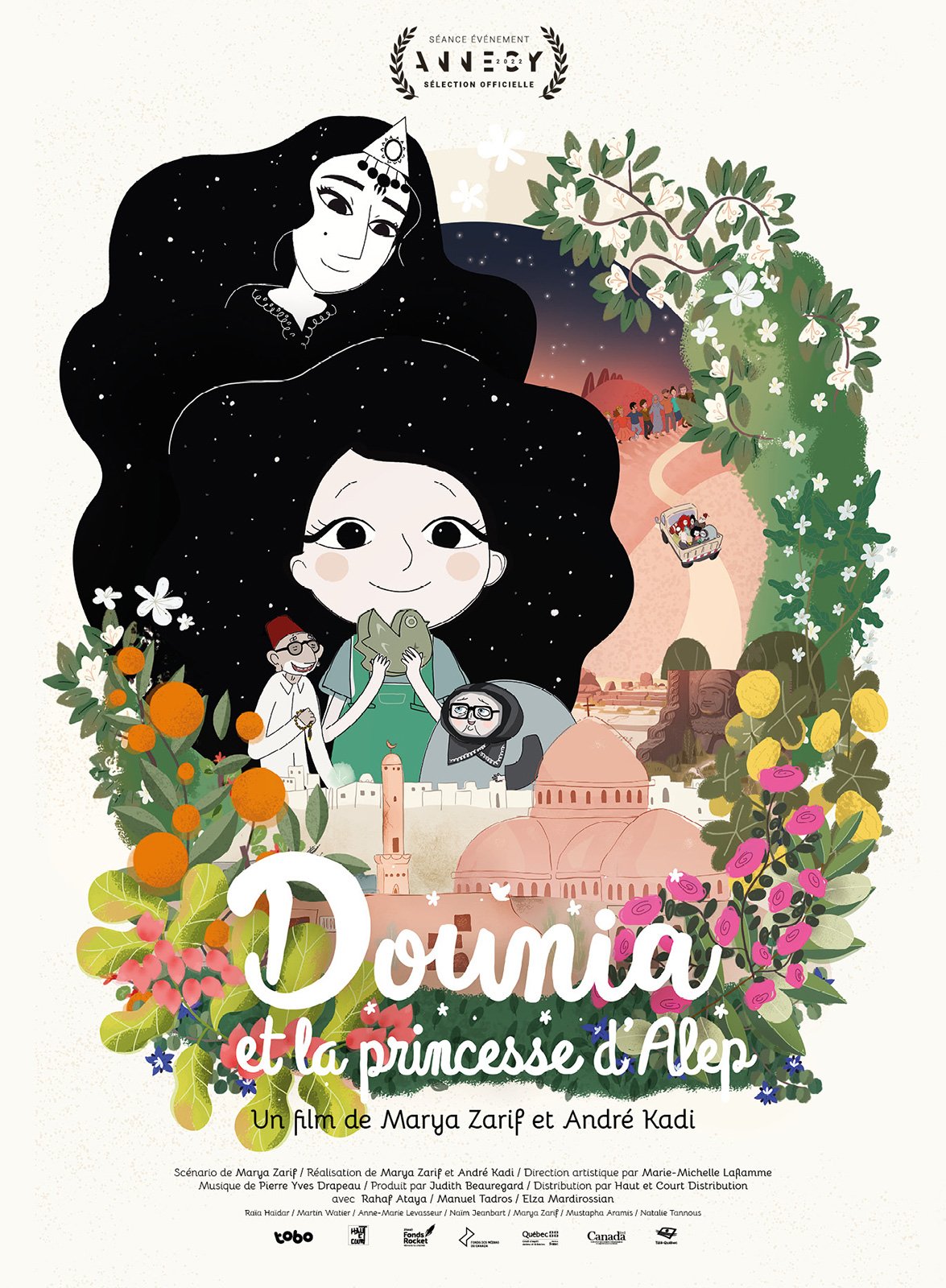 Affiche film Dounia et la princesse d’Alep