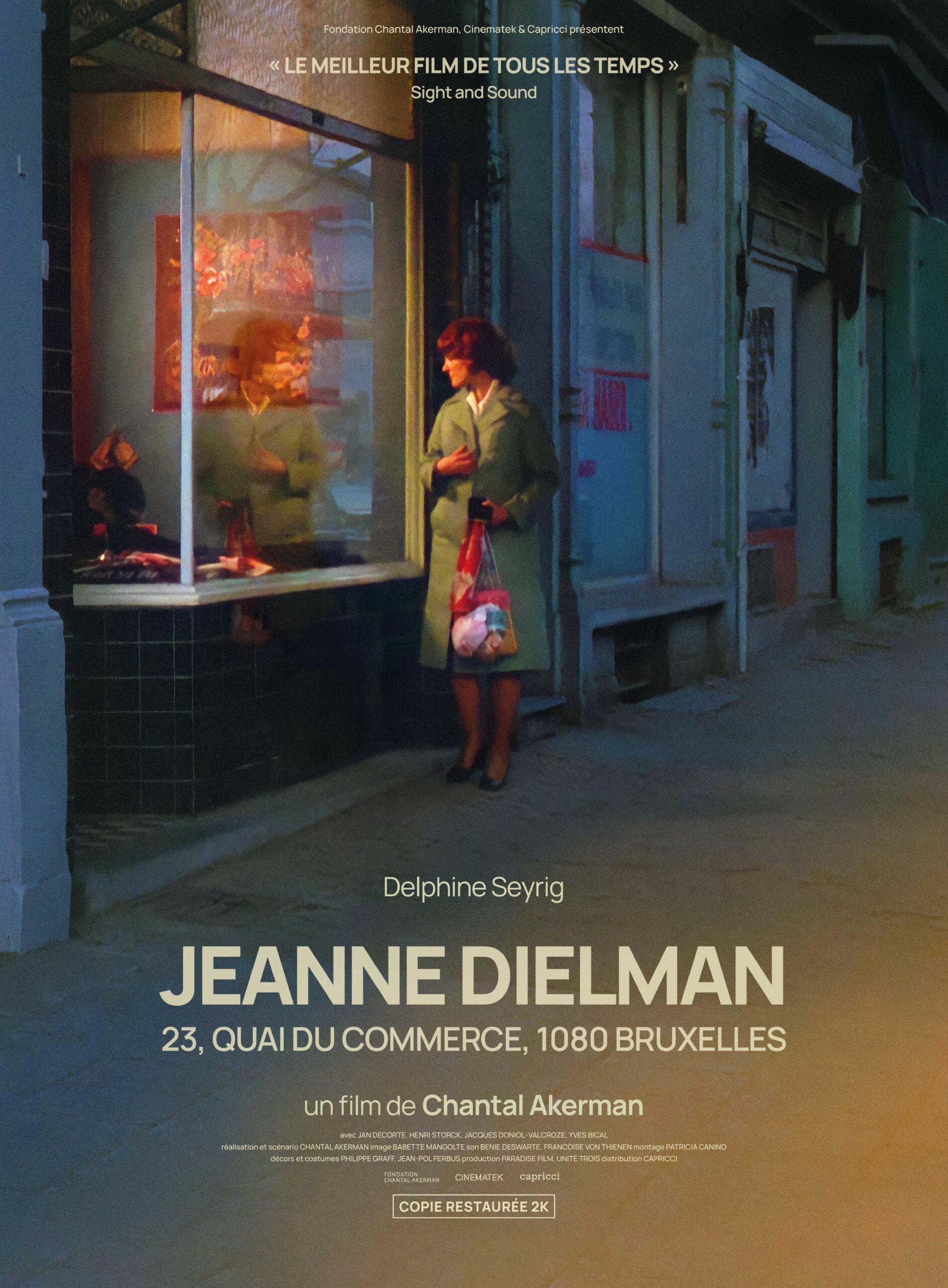 Affiche film Jeanne Dielman, 23 ans, Quai du Commerce 1080 Bruxelles
