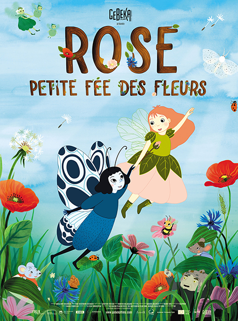 Affiche film Rose petite fée des fleurs