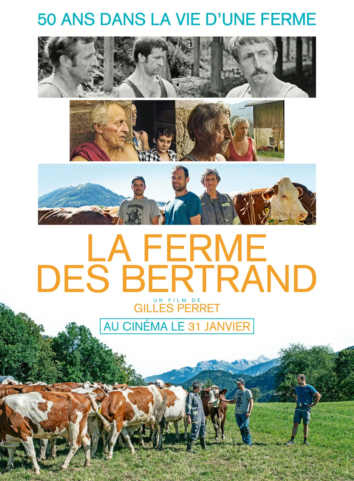 Affiche film La ferme des Bertrand