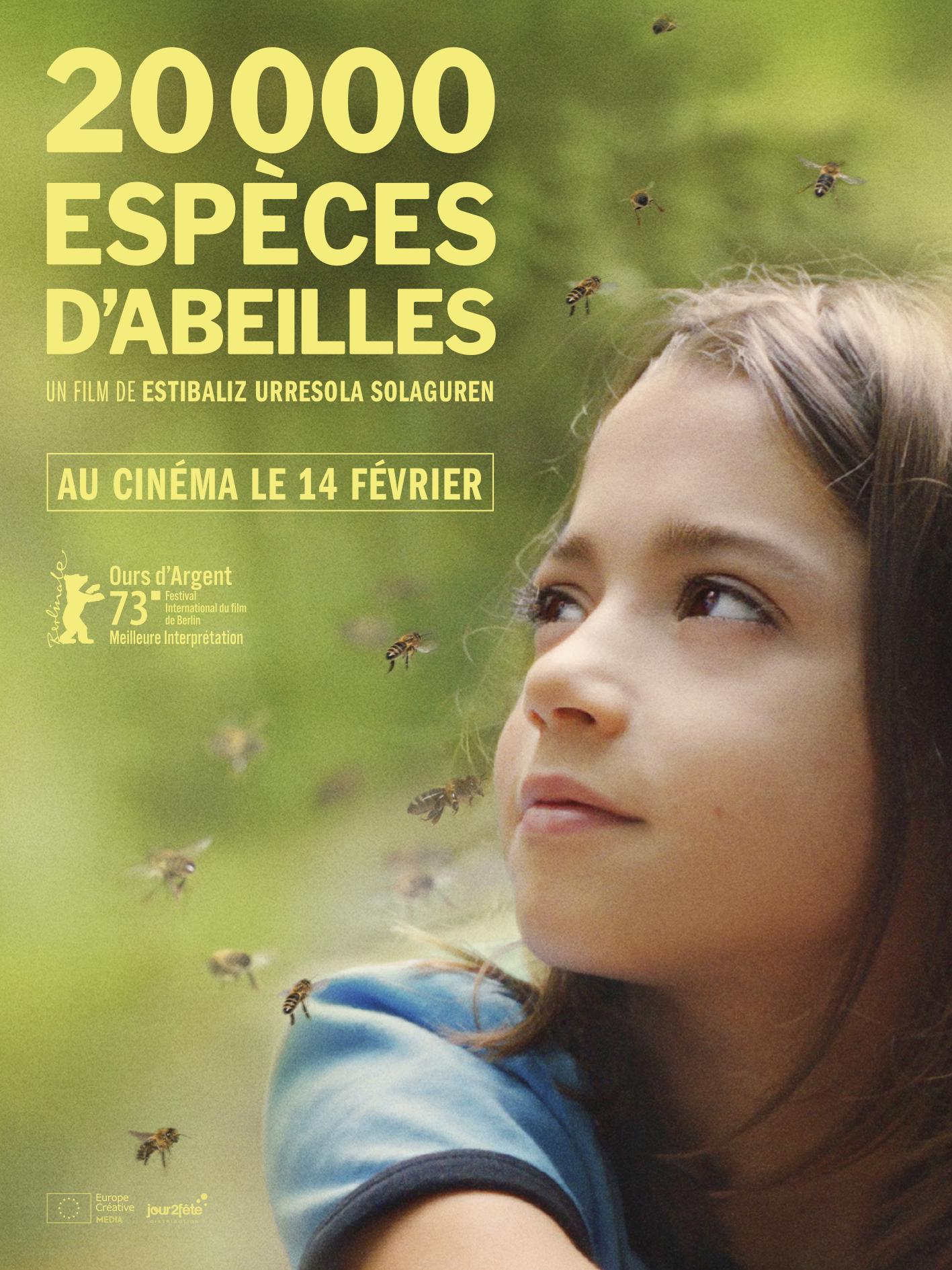 Affiche film 20000 espèces d’abeilles