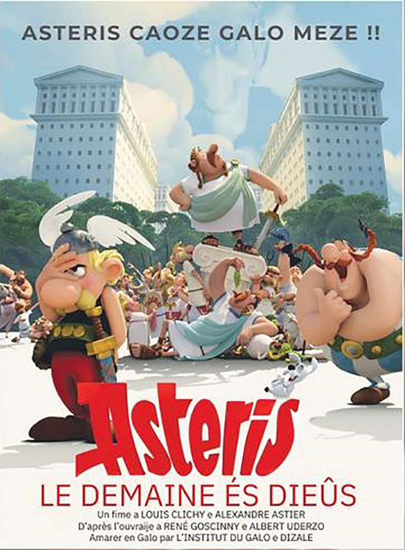 Affiche film Astéris, le demaine és dieus