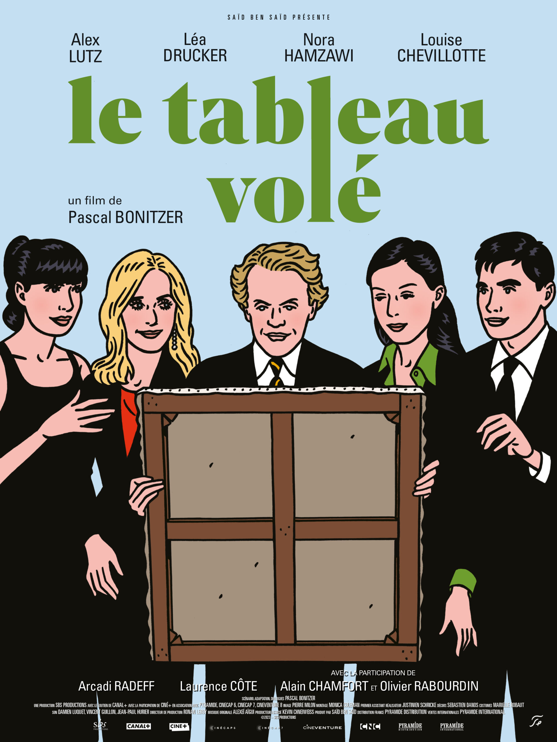 Affiche film Le tableau volé