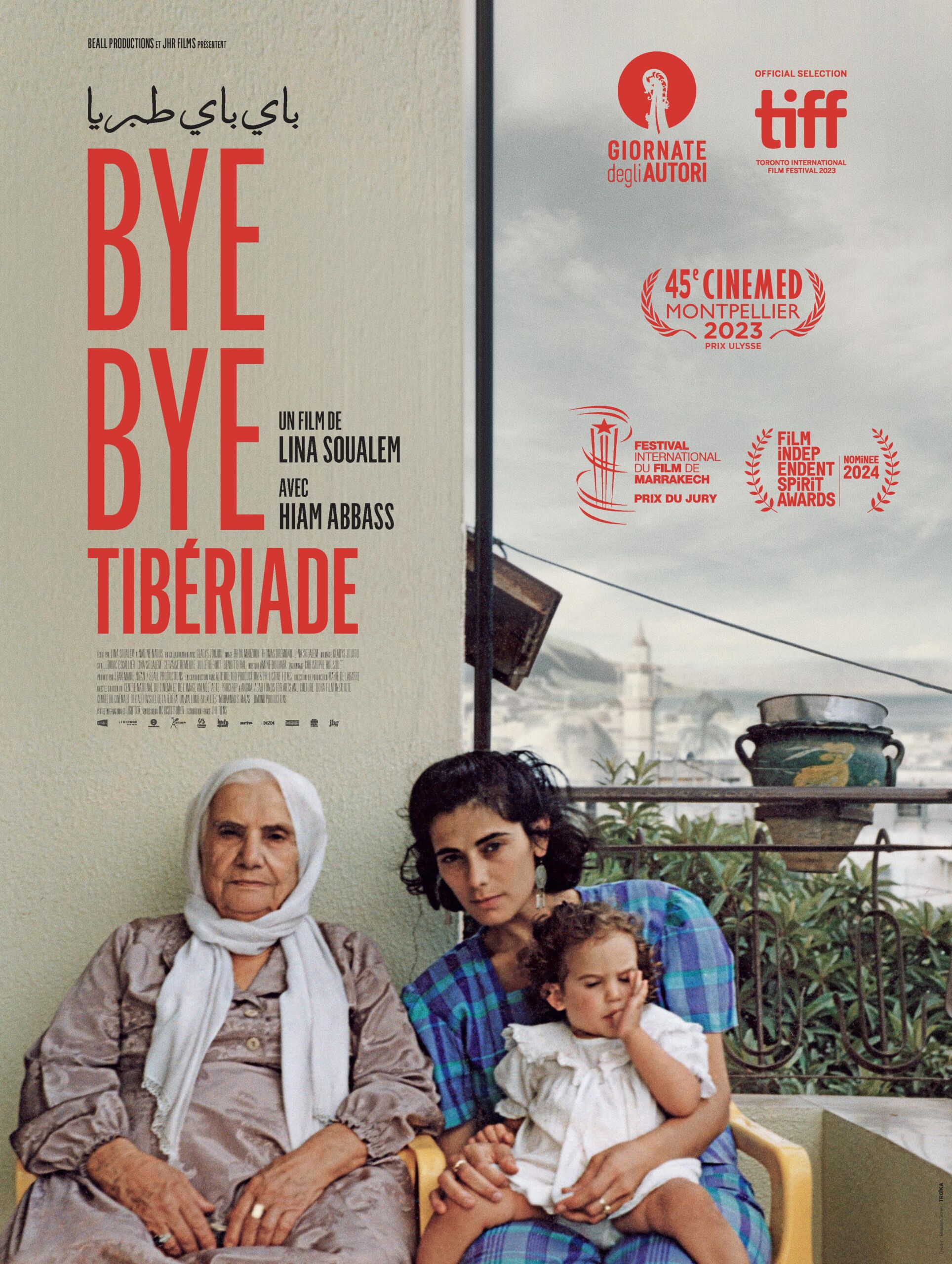 Affiche film Bye Bye Tibériade