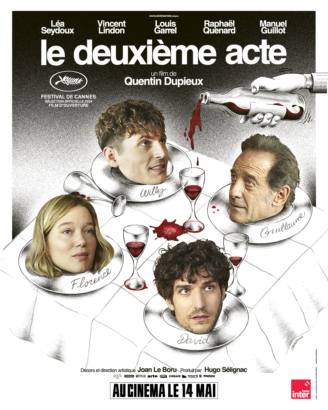 Affiche film Le deuxième acte