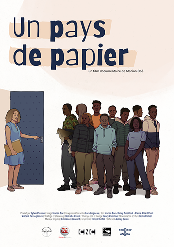 Affiche film Un pays de papier