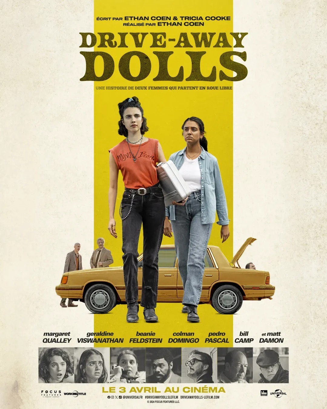 Affiche film Drive-Away Dolls