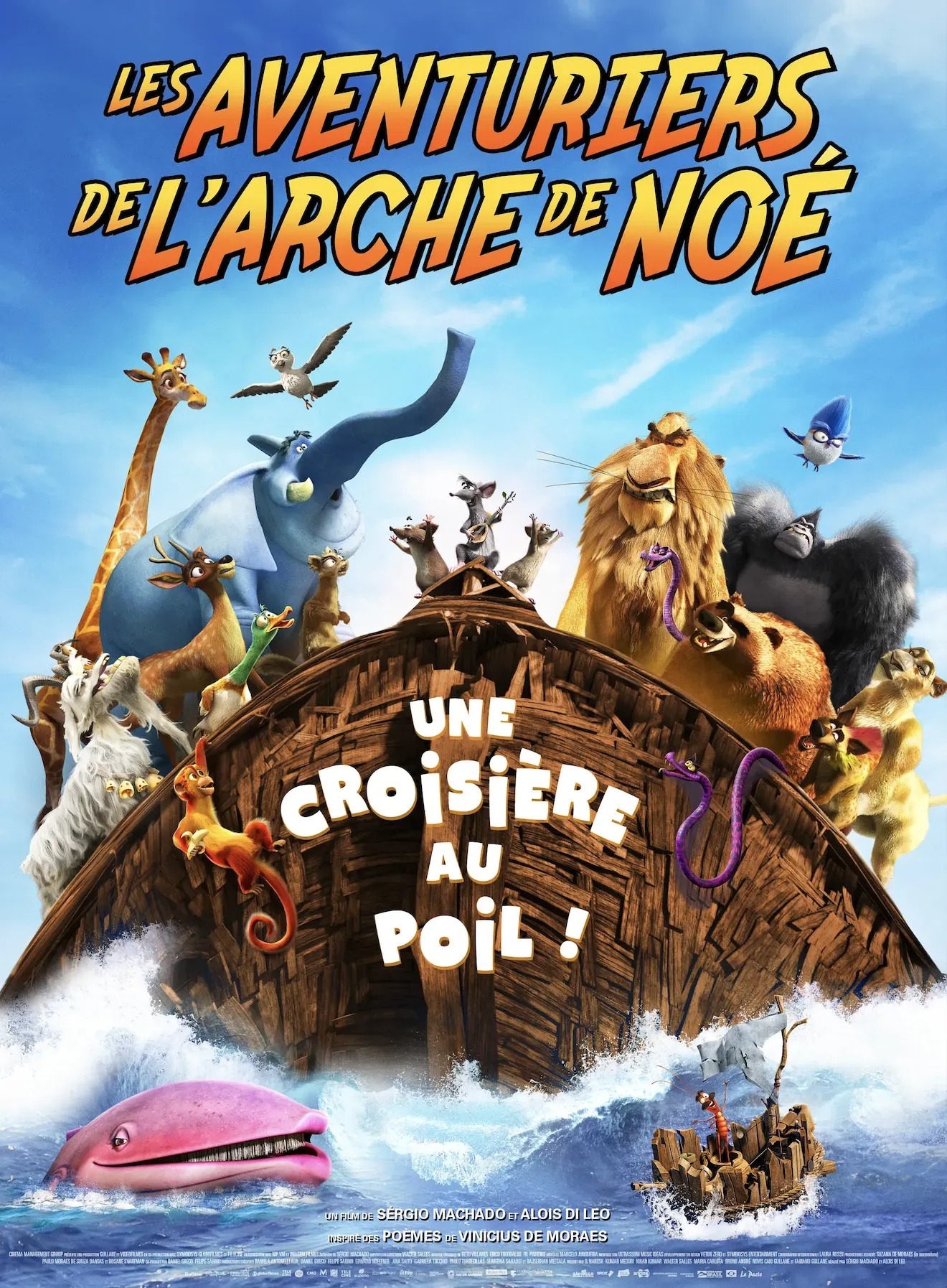 Affiche film Les aventuriers de l’arche de Noé