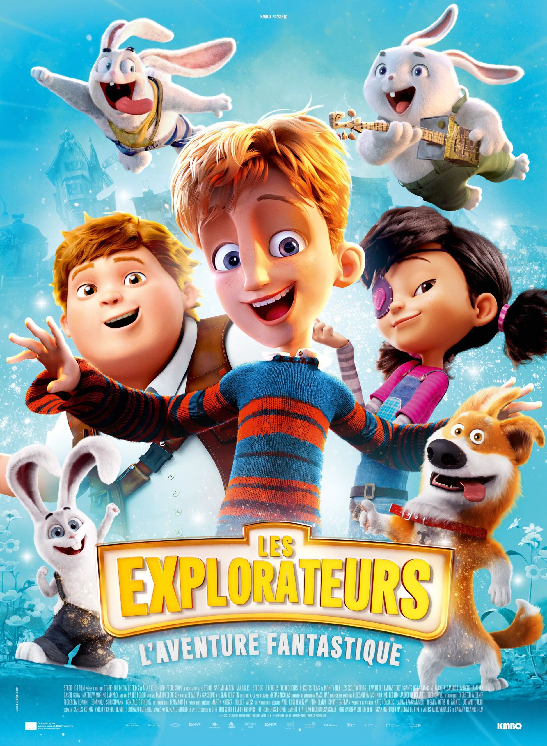 Affiche film Les Explorateurs : l’aventure fantastique