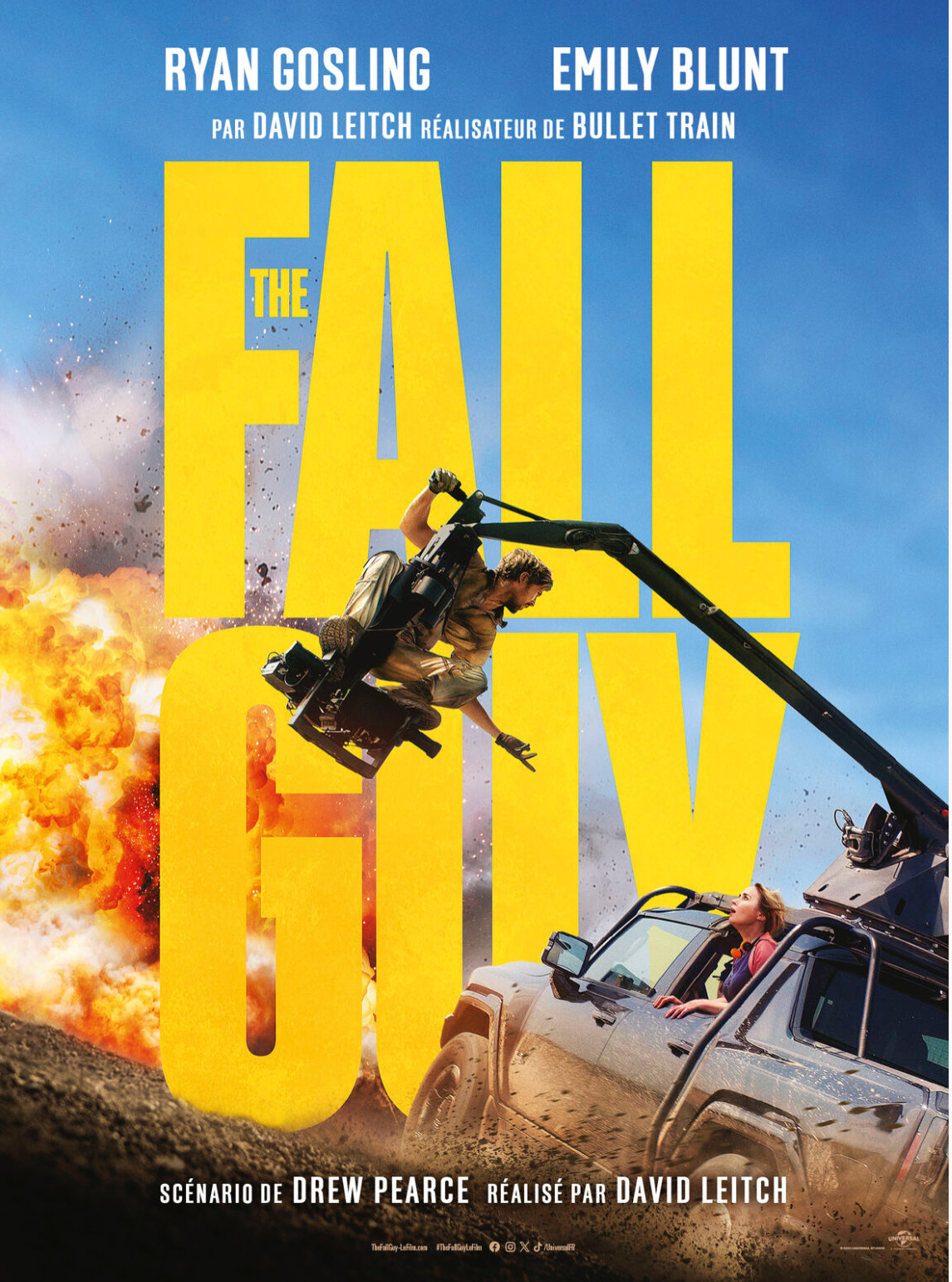 Affiche film The fall guy