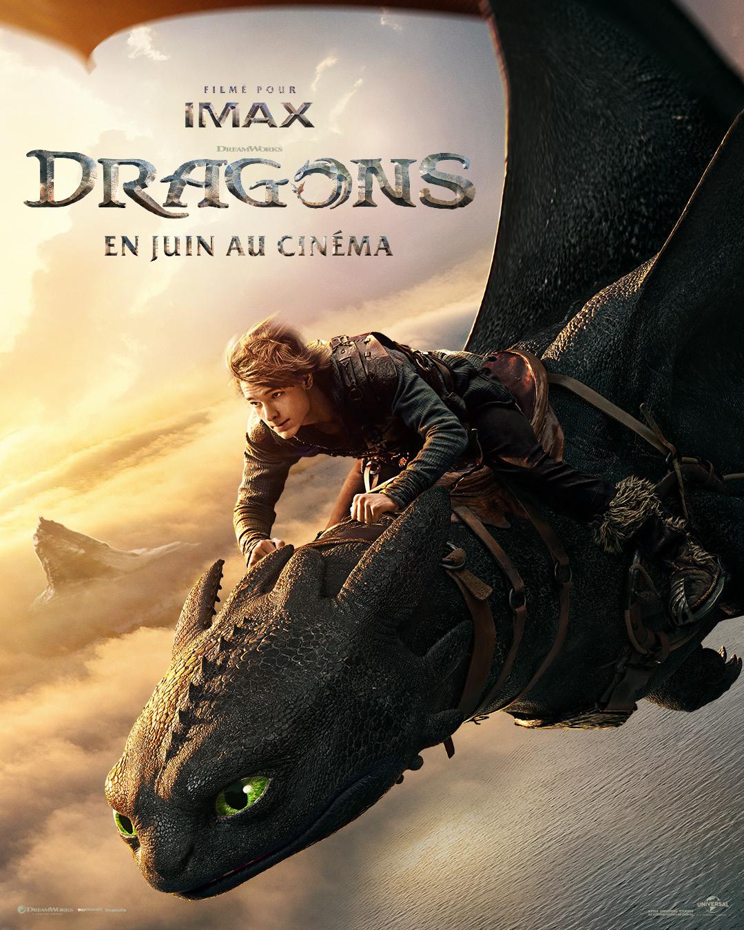 Affiche film Dragons
