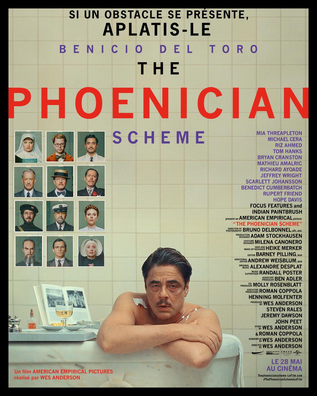 Affiche film The Phoenician Scheme