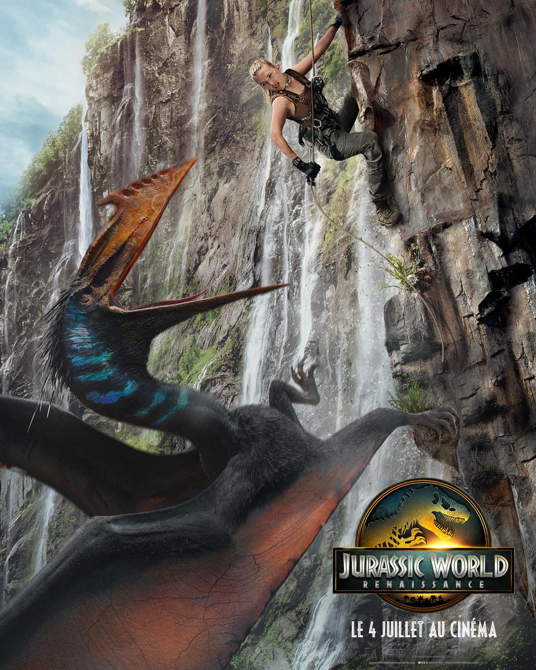 Affiche film Jurassic world : Renaissance
