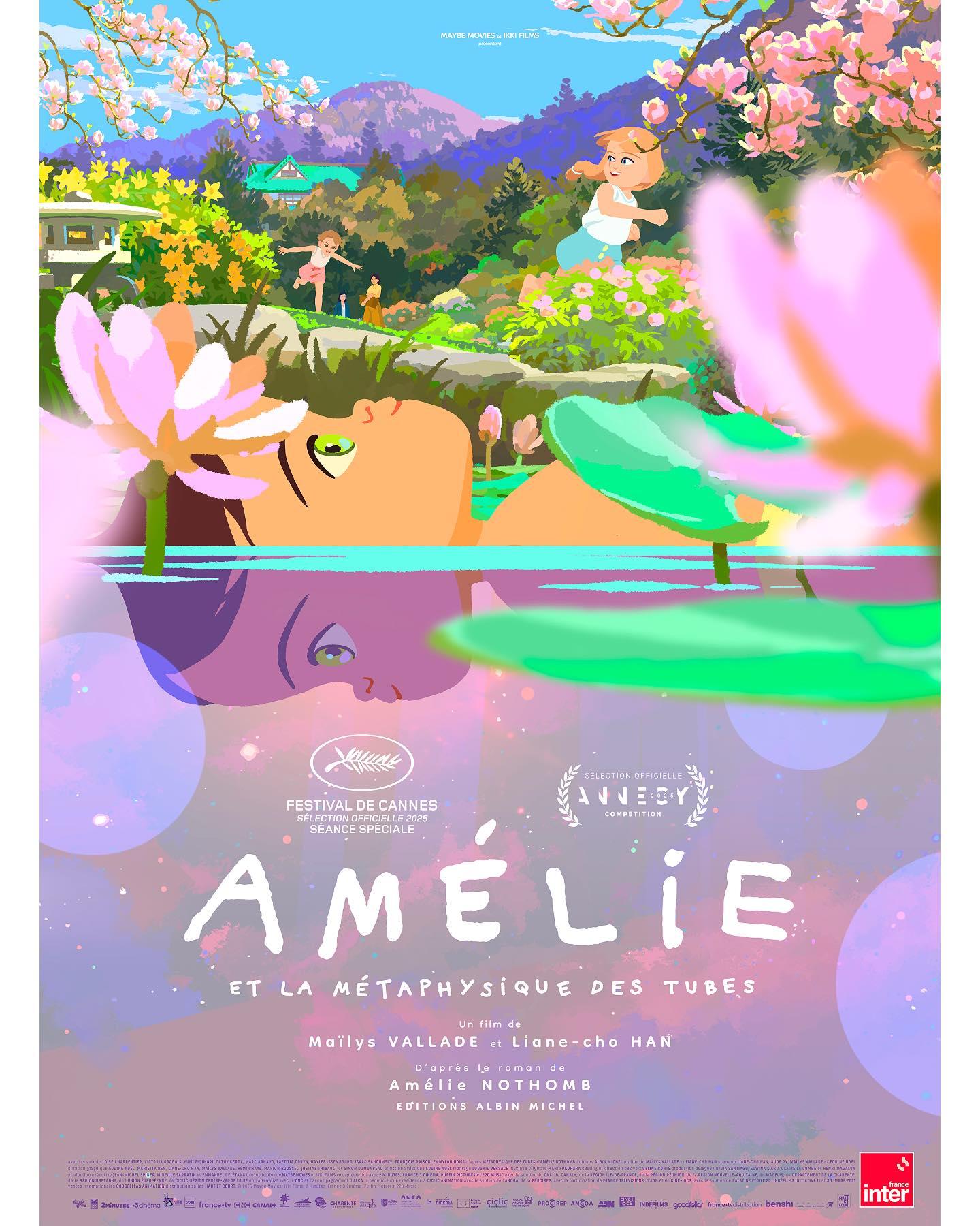 Affiche film Amélie et la métaphysique des tubes