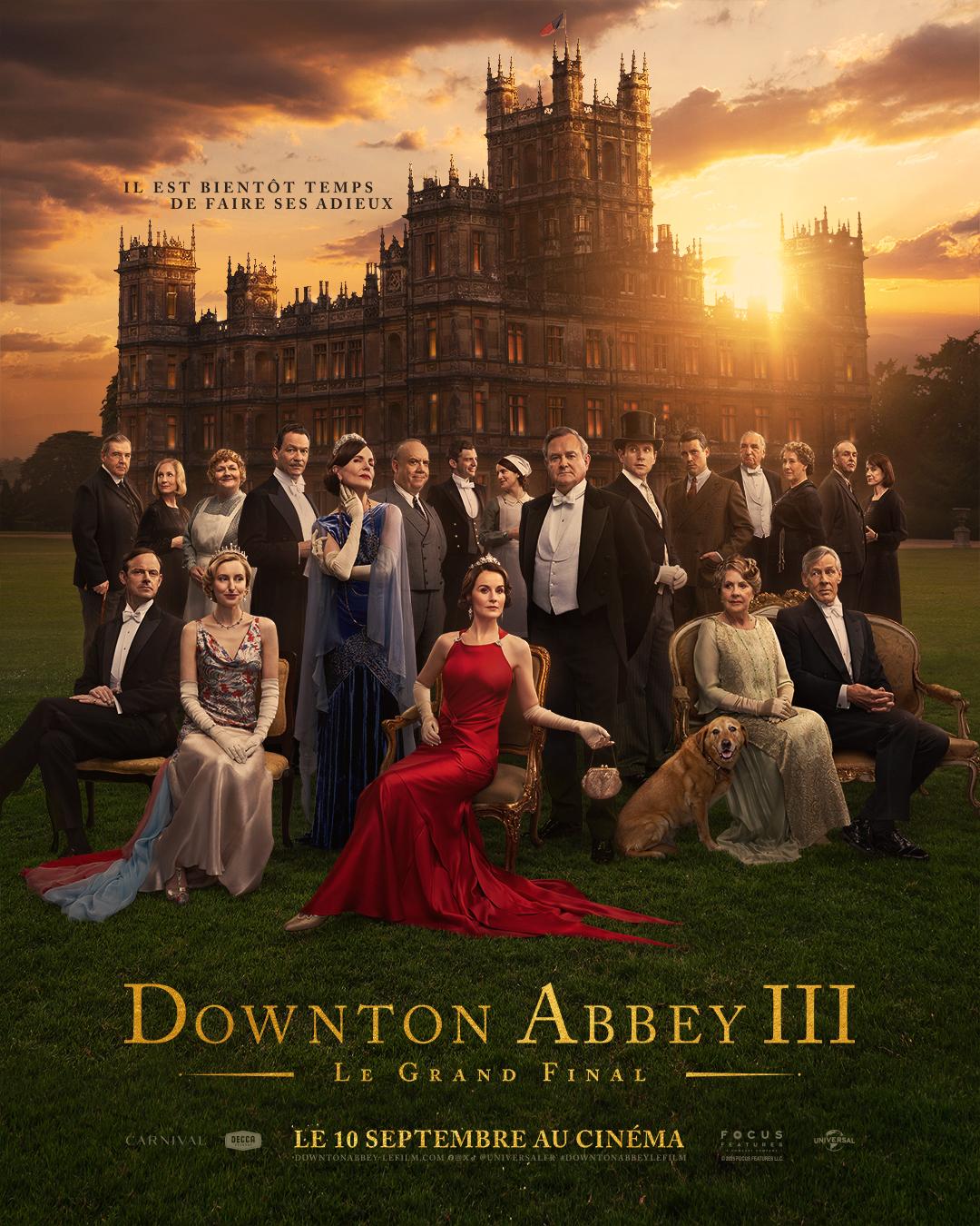 Affiche film Downton Abbey III : le grand final