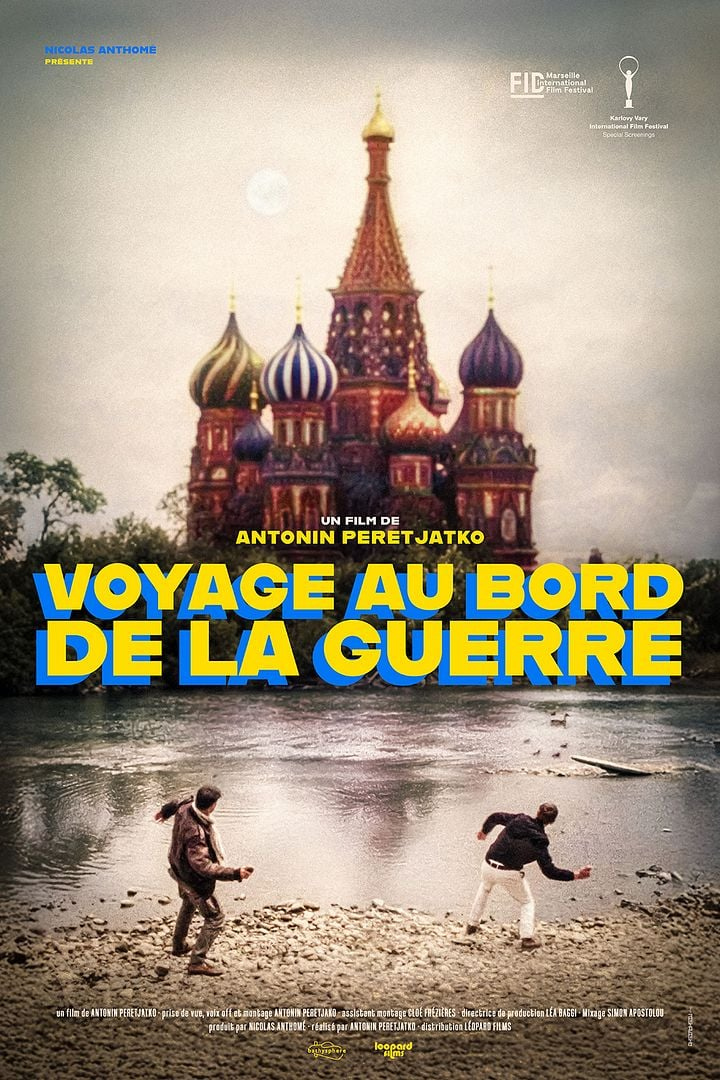 Affiche film Voyage au bord de la guerre