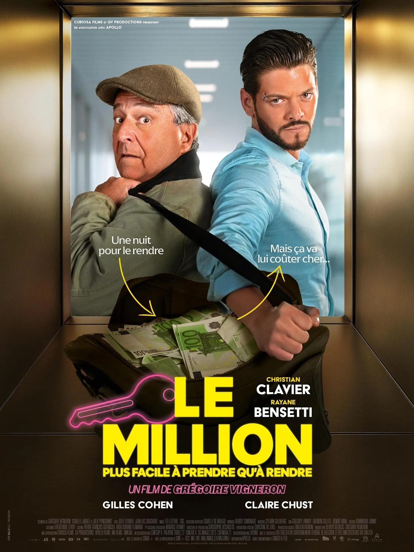 Affiche film Le million