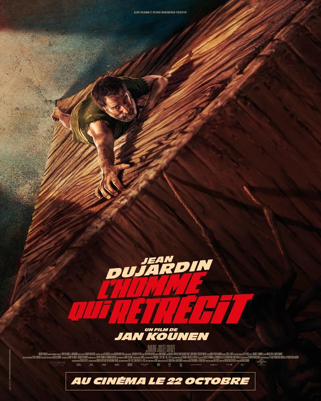 Affiche film L’homme qui rétrécit