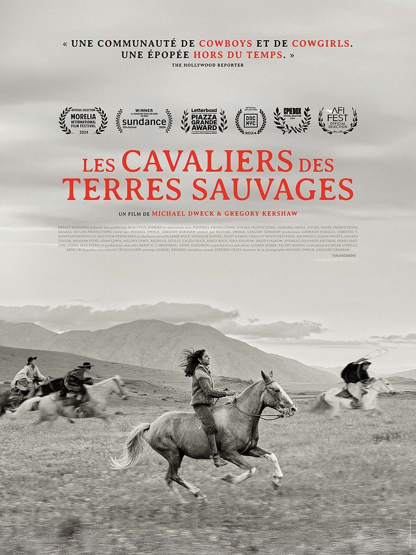Affiche film Les Cavaliers des terres sauvages