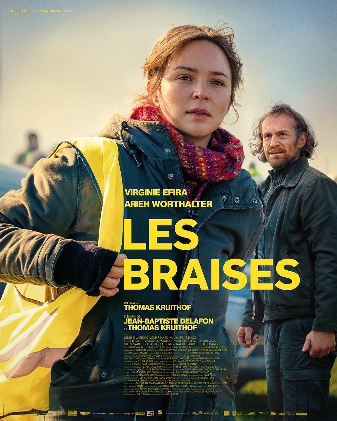 Affiche film Les braises