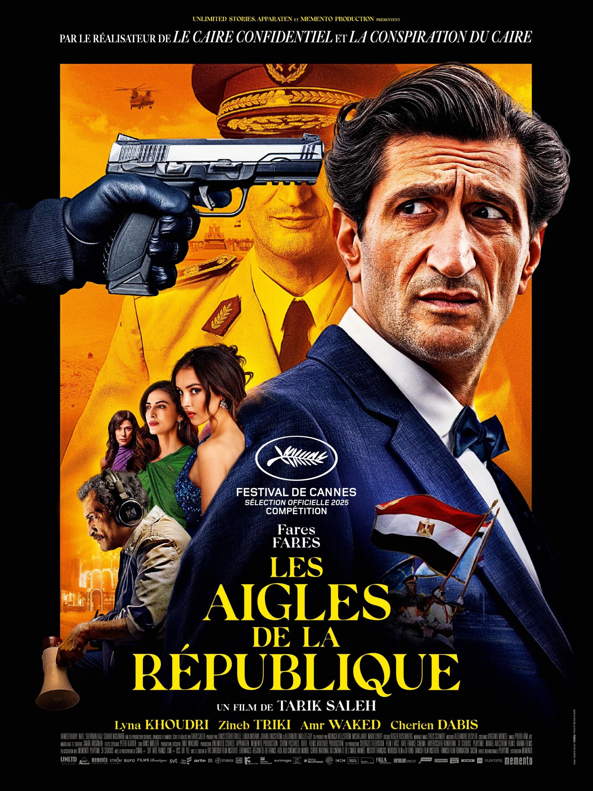 Affiche film Les aigles de la République