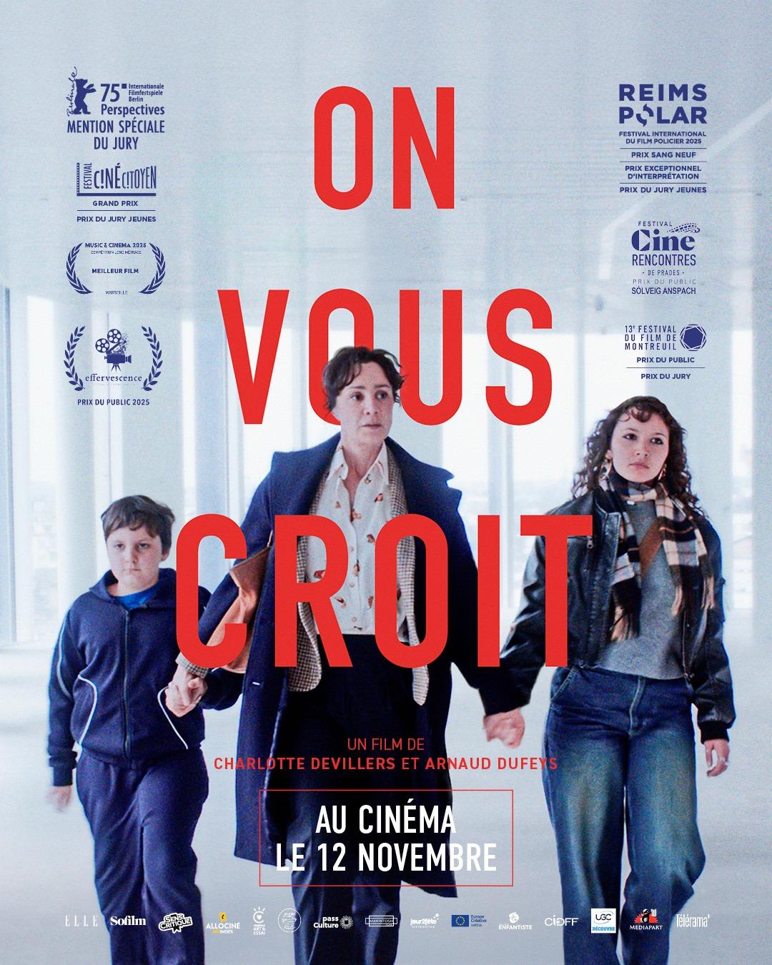 Affiche film On vous croit