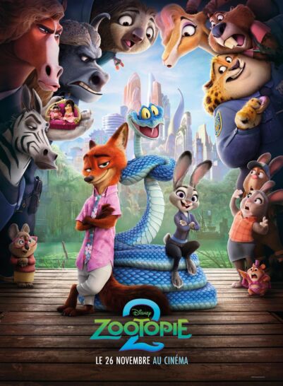 Affiche Zootopie 2