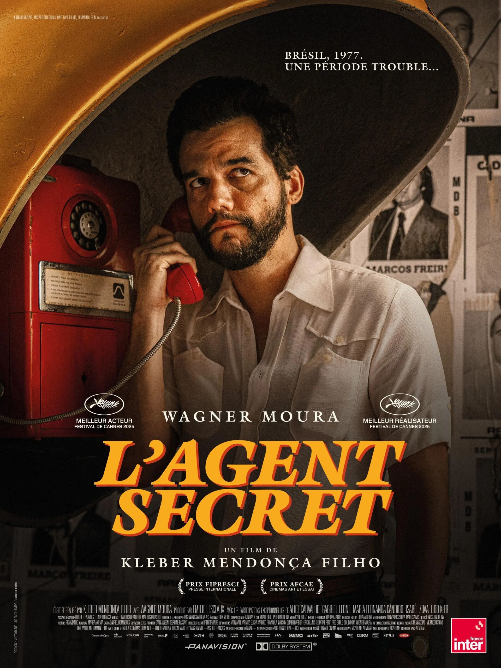 Affiche film L&rsquo;agent secret