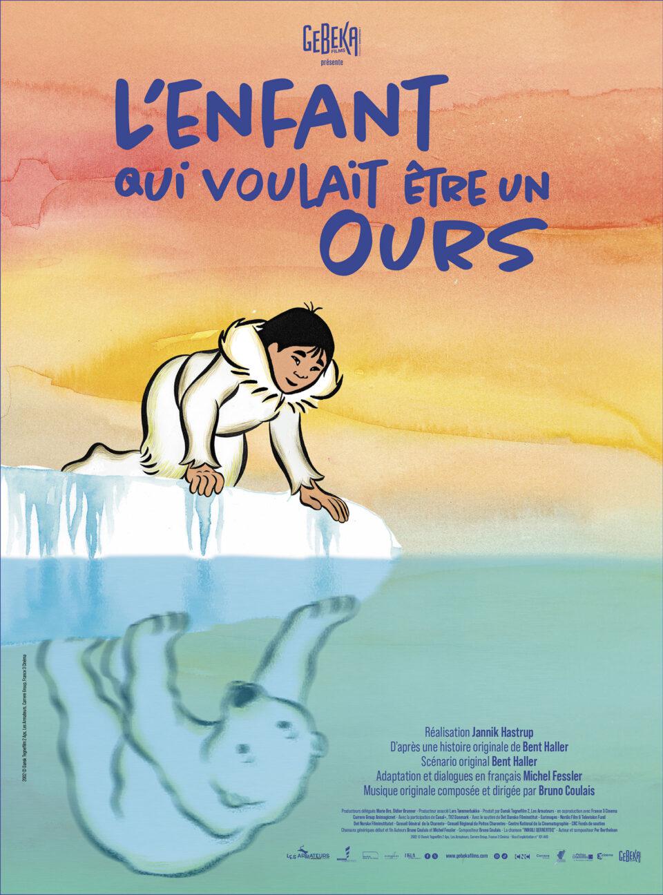 Affiche film L&rsquo;Enfant qui voulait être un ours