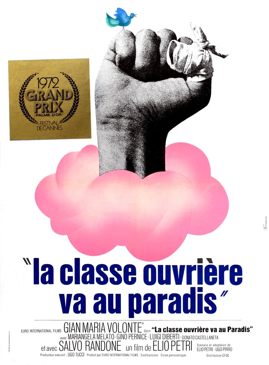 Affiche film La classe ouvrière va au paradis
