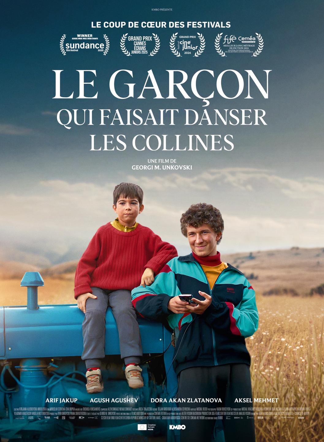 Affiche film Le Garçon qui faisait danser les collines