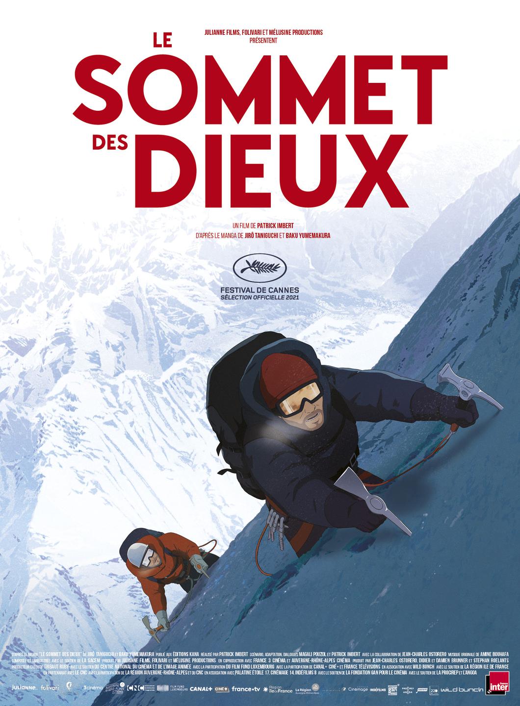 Affiche film Le Sommet des dieux