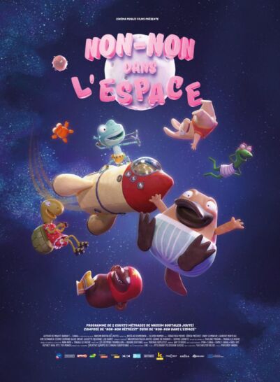 Affiche Non Non Dans L'Espace