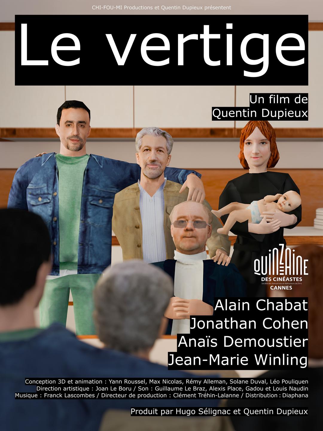 Affiche film Le Vertige