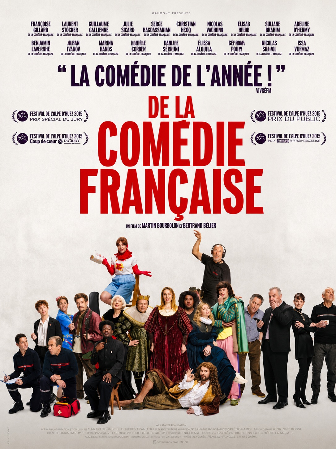 Affiche film De la Comédie-Française