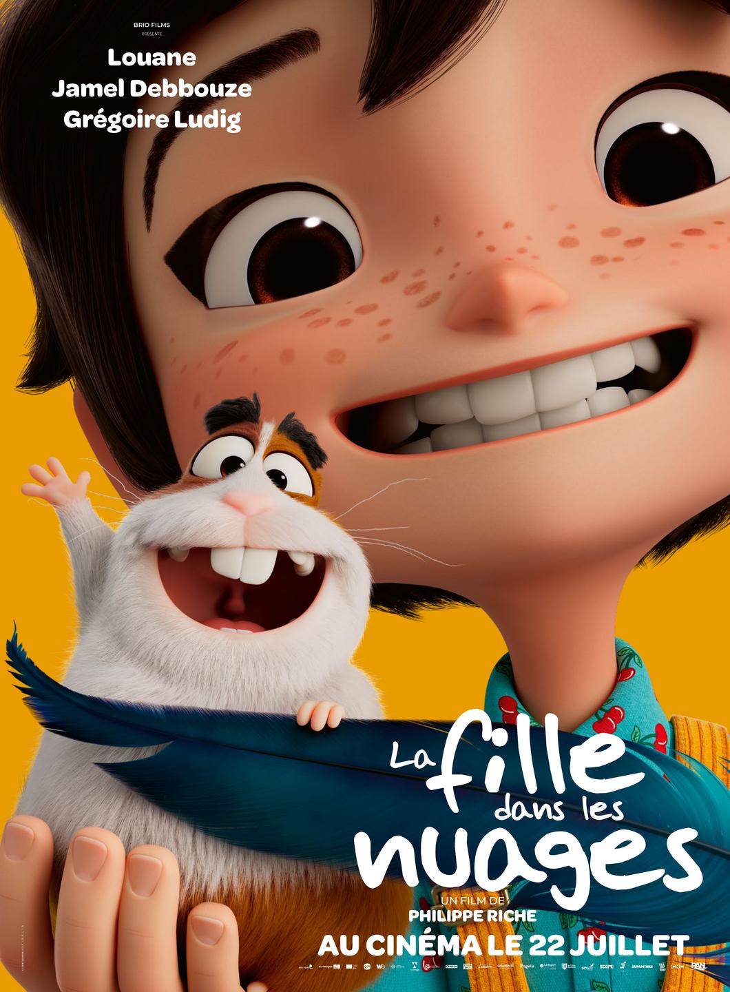 Affiche film La Fille dans les nuages