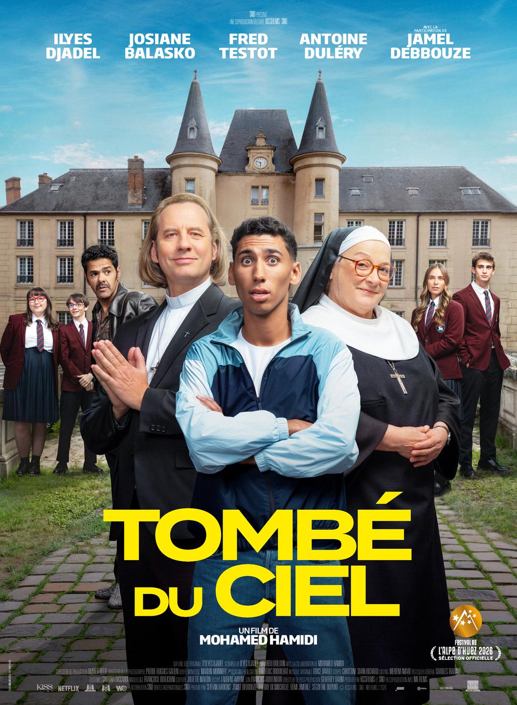 Affiche film Tombé du ciel