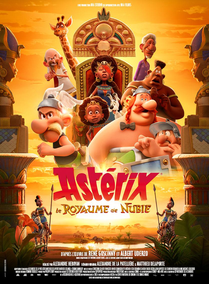 Affiche film Astérix : Le Royaume de Nubie