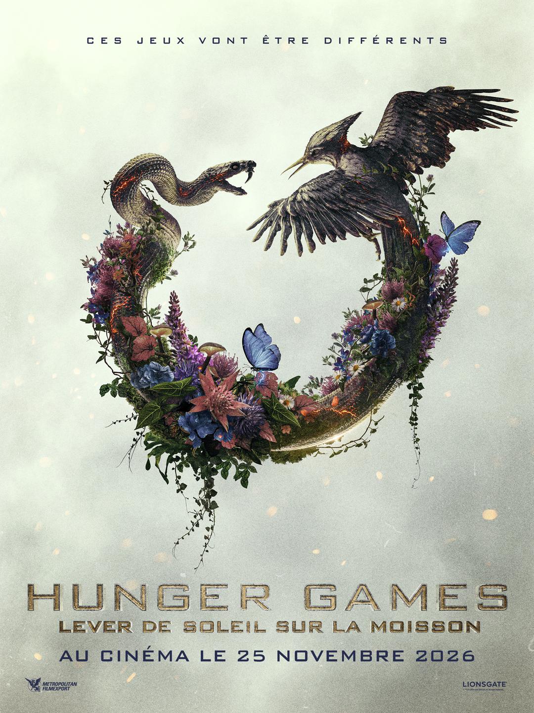 Affiche film Hunger Games: Lever de soleil sur la moisson