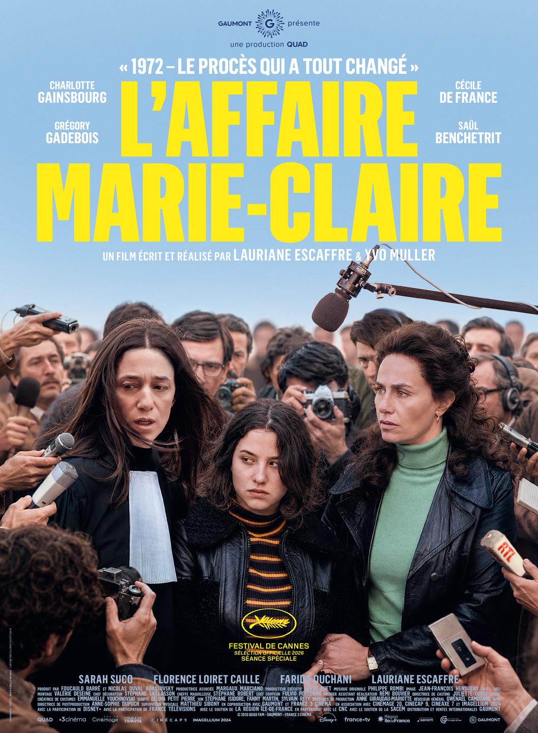 Affiche film L’Affaire Marie-Claire