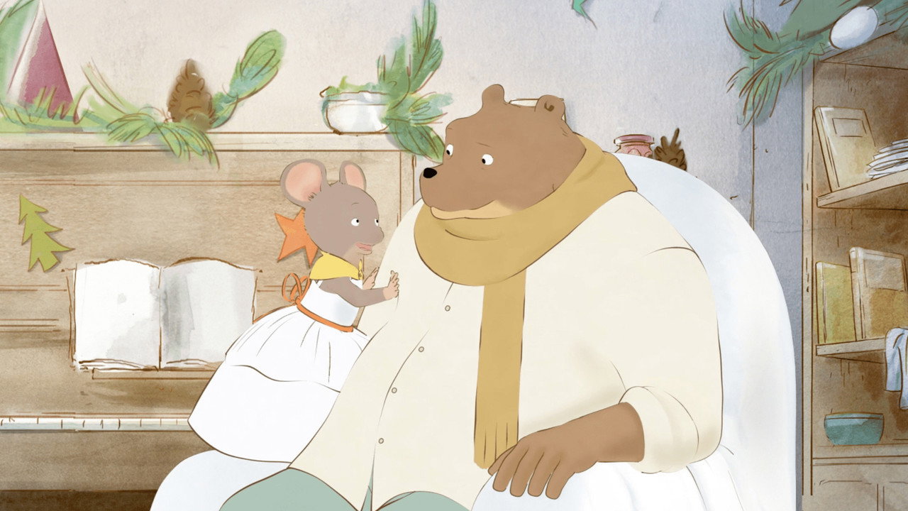 Affiche film Le Noël d&rsquo;Ernest et Célestine
