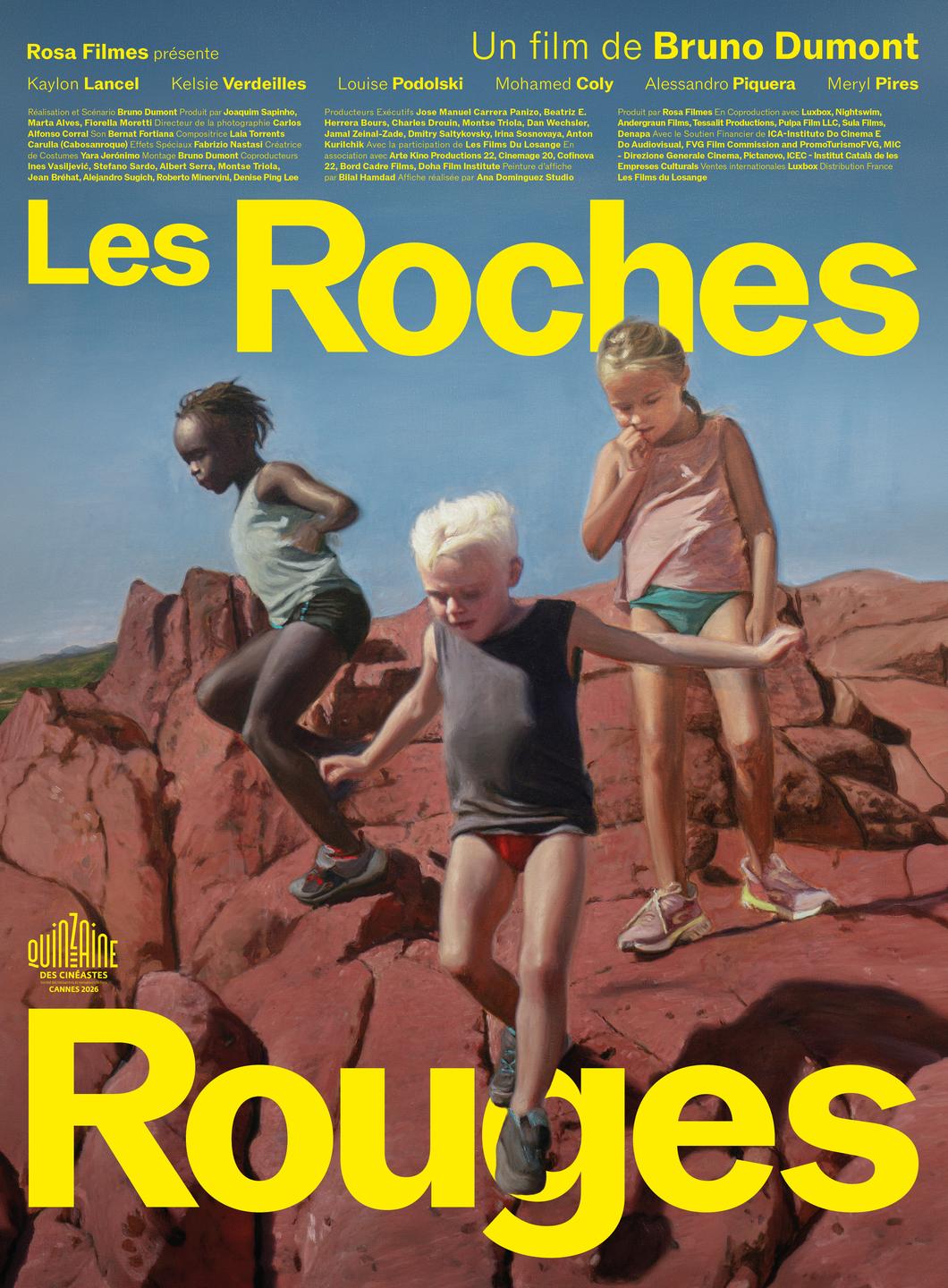 Affiche film Les Roches Rouges