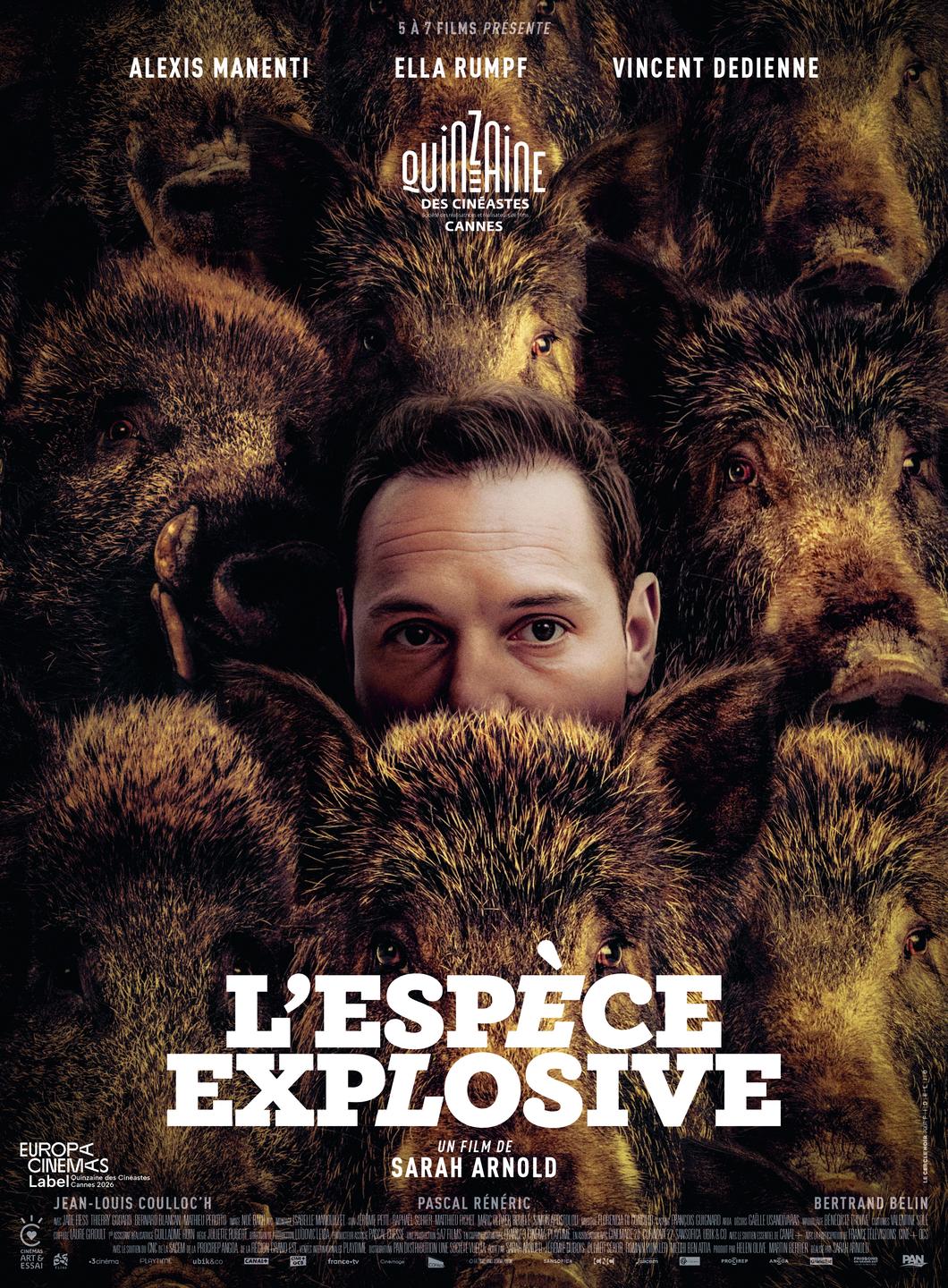 Affiche film L&rsquo;Espèce explosive