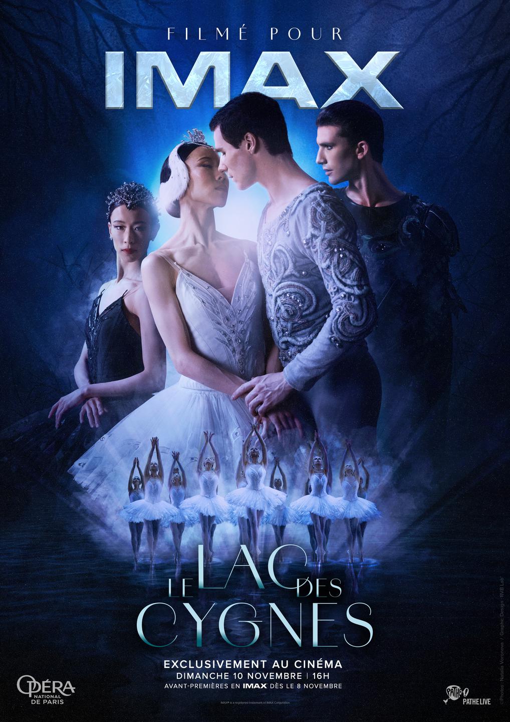 Affiche film Le Lac Des Cygnes Pathe Live 2024